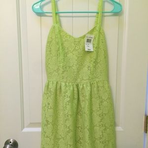 BeBop Lime Green Sundress